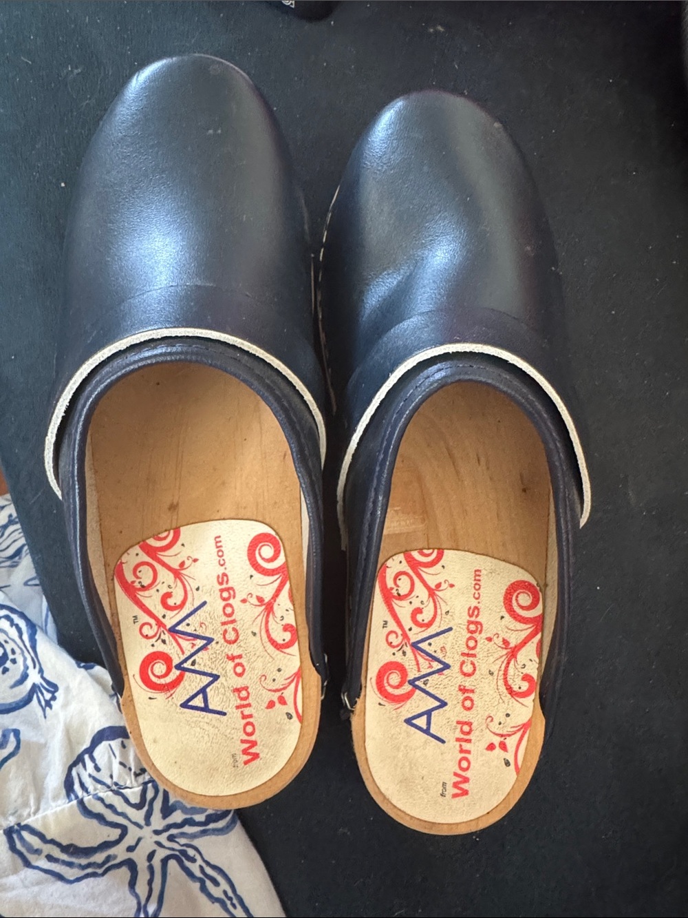Navy Clogs – Slip-On Comfort